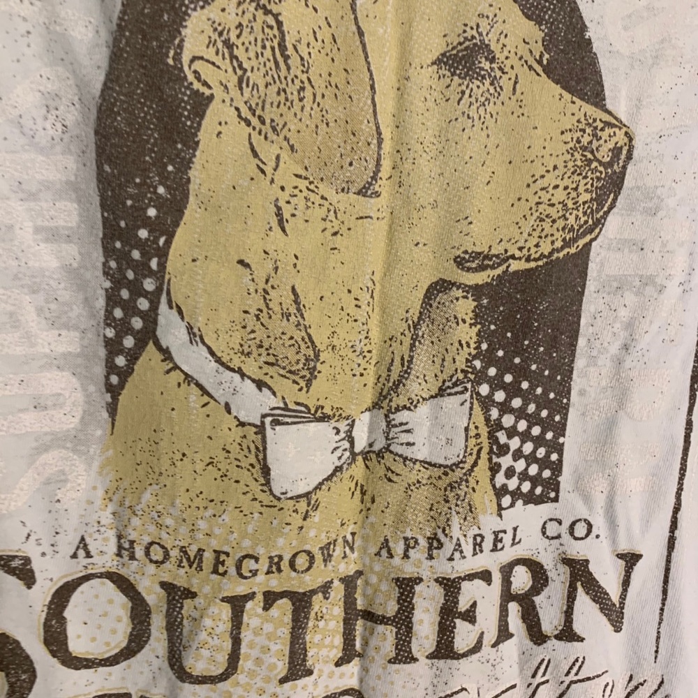 Southern Fried Cotton Dog Tank Top S